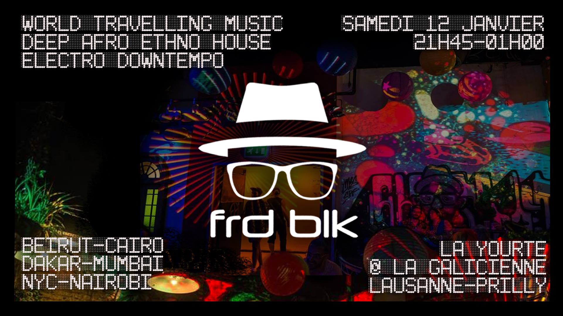 FRD BLK - world music electro downtempo
