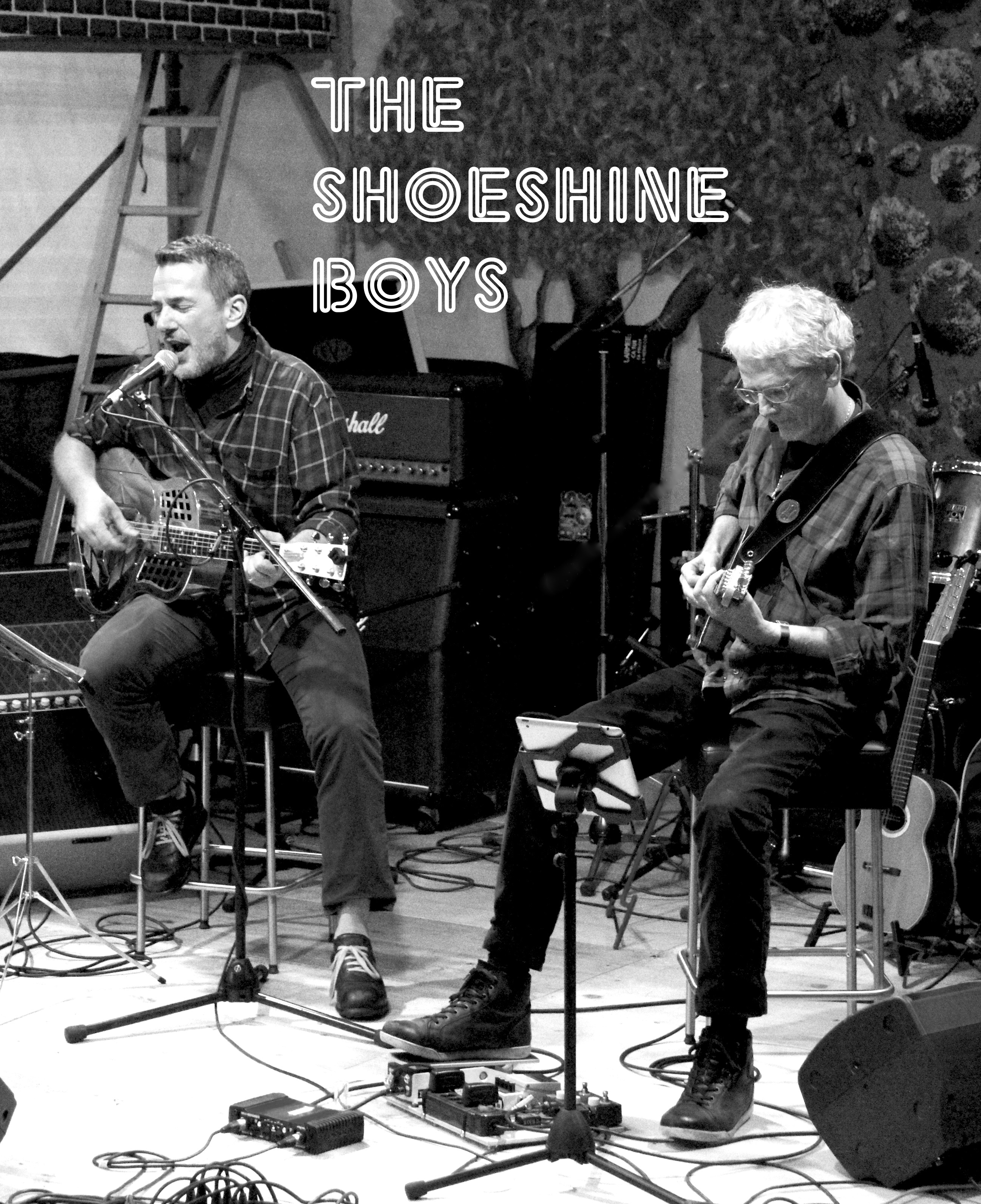 Les Shoeshine Boys en concert